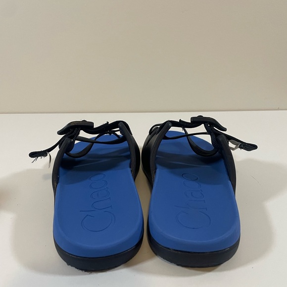 Chaco CHILLOS ACTIVE Unisex Kid's Slide Slip On Sandal Blue Size 3 Boys Sandals - Picture 4 of 8